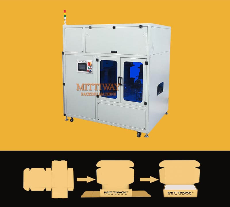 TRAY FORMER WITH SCARA ROBOT LOADING SYSTEM