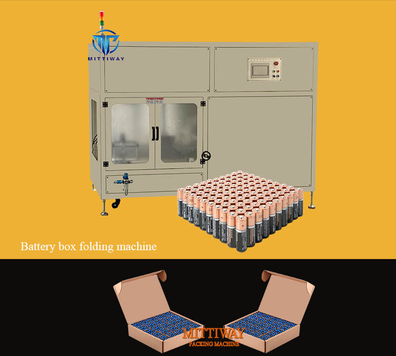 BATTERY BOX FOLDING TRAY FROMER