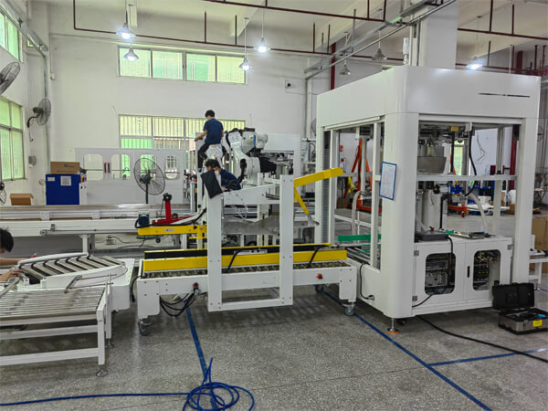 Bag in box inserter machine is very powerful