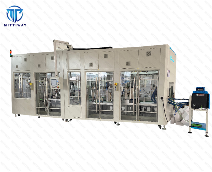 MTW-Cartoner A4 CE /ULAutomatic Cartoning Forming and Robot Filling&Closing Machine