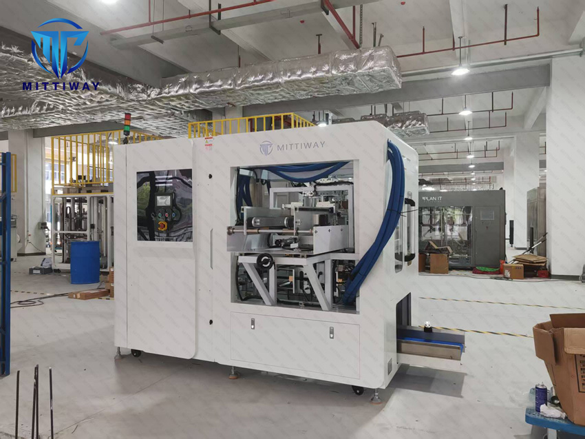 Hot Melt Glue Box Folding And Hot Melt Glue Lid Cover Machine