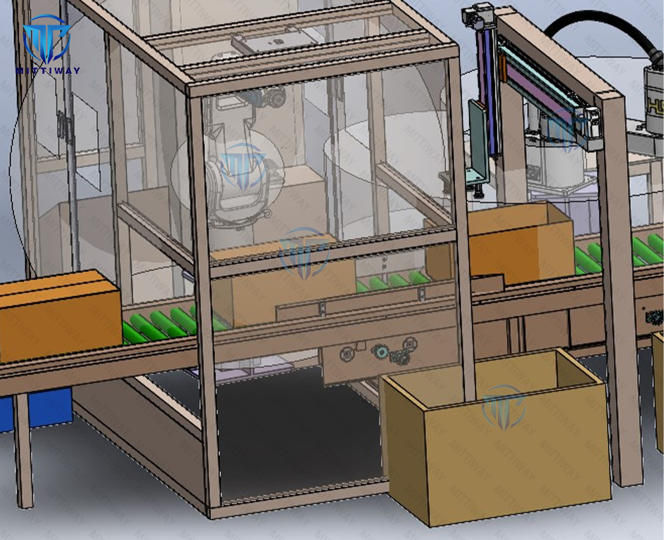 Mittiway Intelligent Automated Depalletizing & Unboxing System